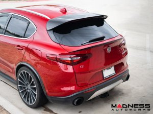 Alfa Romeo Stelvio Roof Spoiler - Carbon Fiber - Estremo Design Alfa Romeo Stelvio Roof Spoiler - Carbon Fiber - Estremo Design